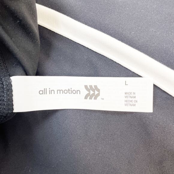 All In Motion Women's Everyday Soft Wrap Active Dress Black Size Large - Picture 5 of 6